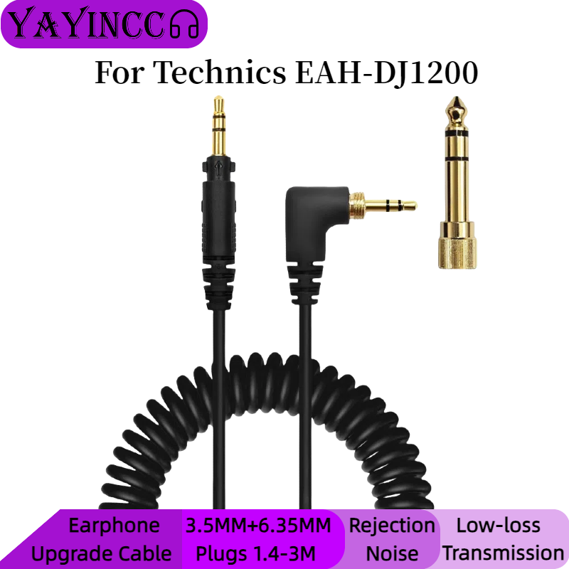 Sennheiser Headphone Hd 25 - YAYINCC Spring Headphone Cable for Technics