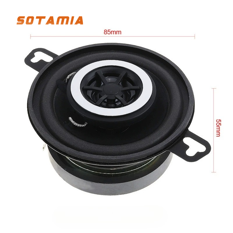 Home Cinema Complet - SOTAMIA 1PCS 3.5 Inch Coaxial Speaker