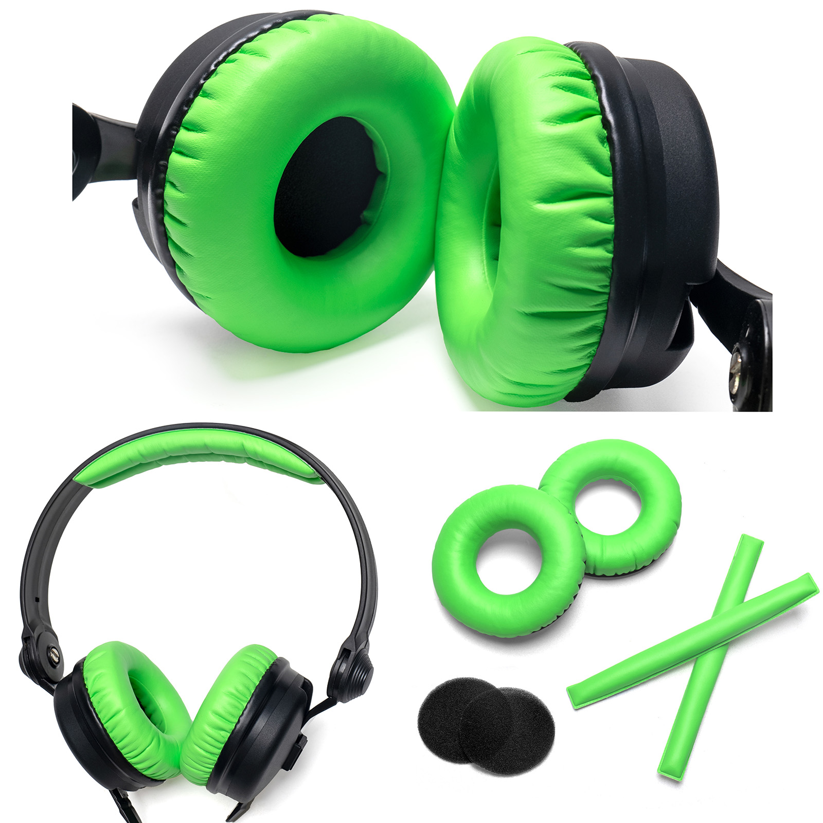 Sennheiser Headphone Hd 25 - Leatherette Replacement Ear Pads For Sennheiser