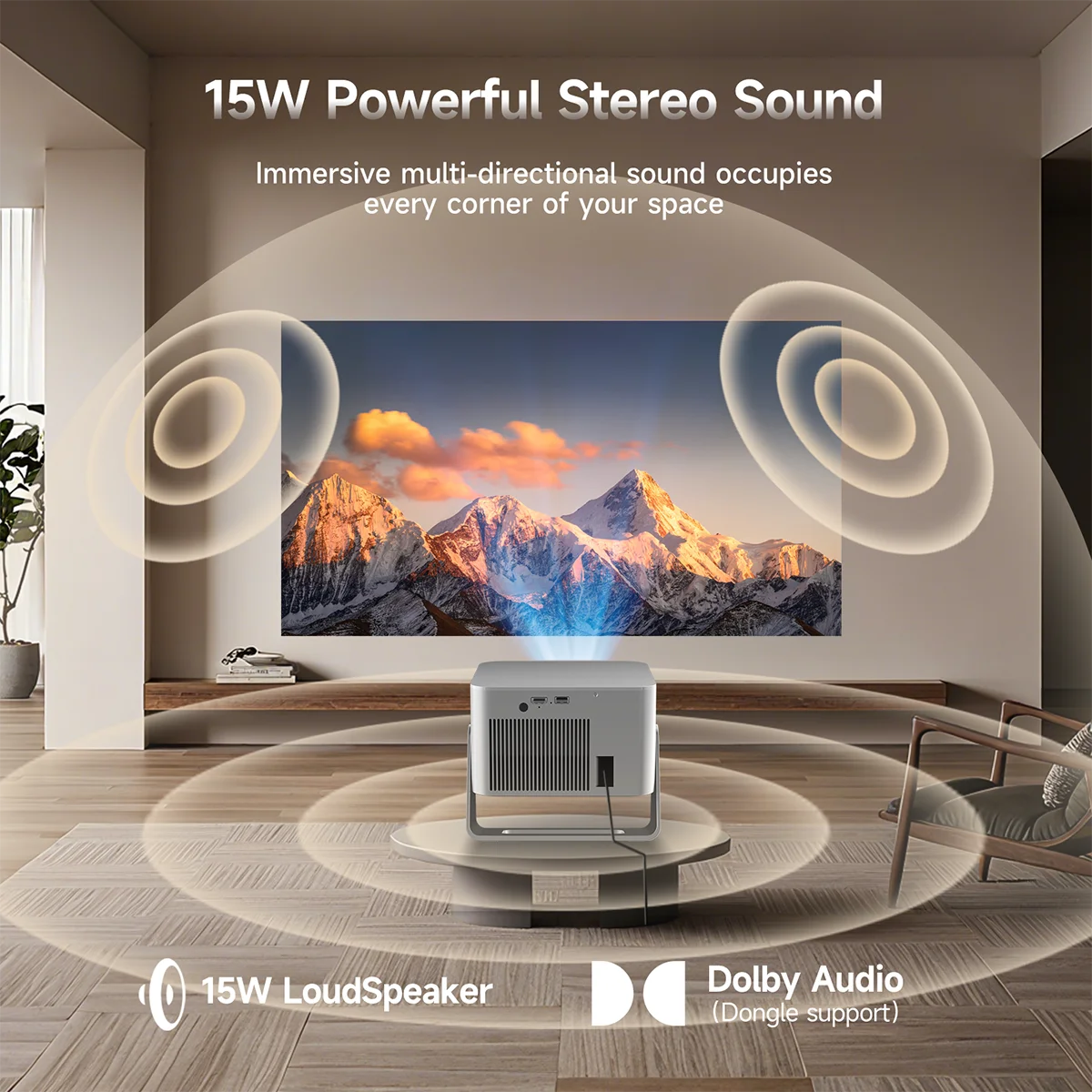 Magcubic HY350GTV Projector wi - Home Cinema Compact review and price