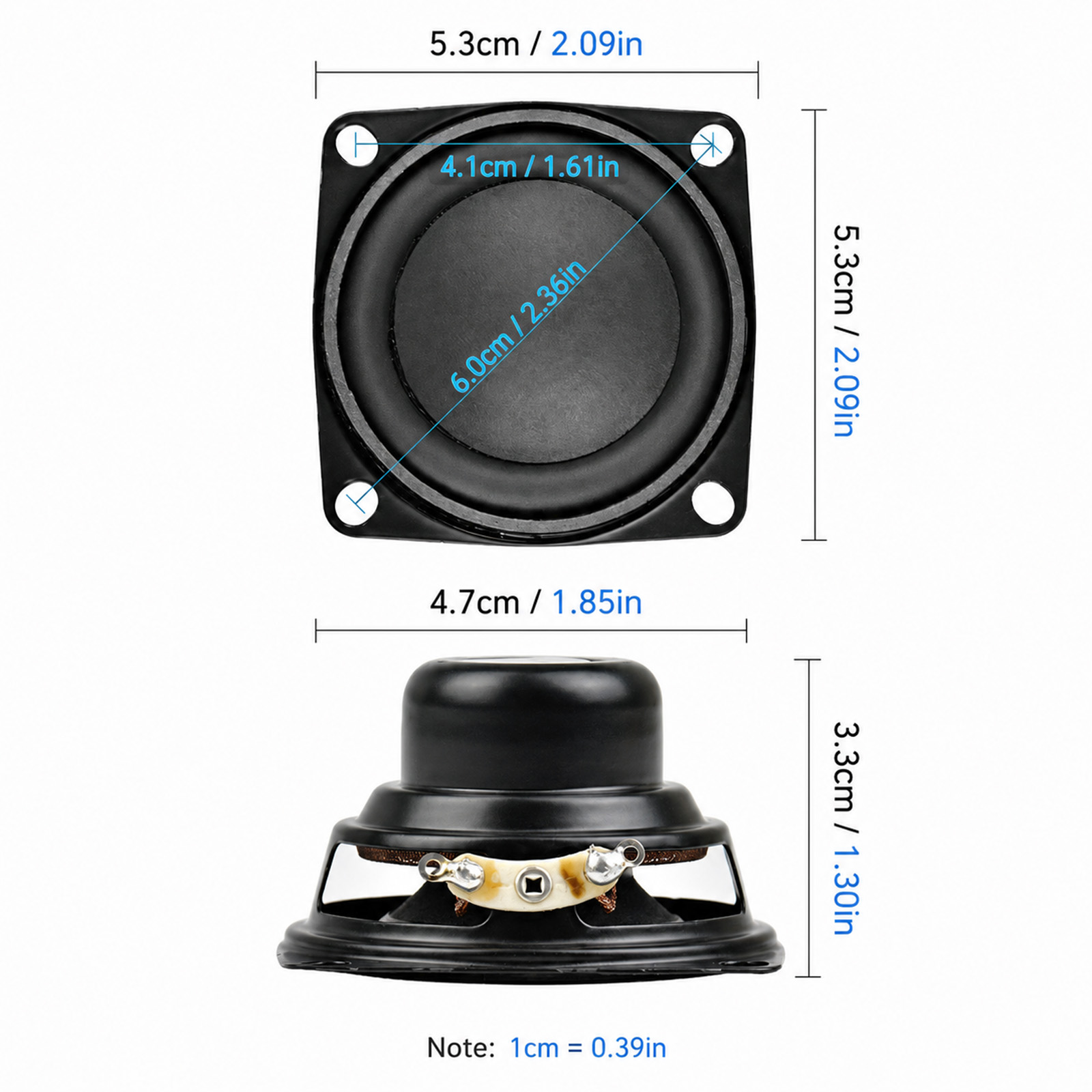 2Pcs 2 Inch Mini Audio Portabl - Home Cinema Complet review and price
