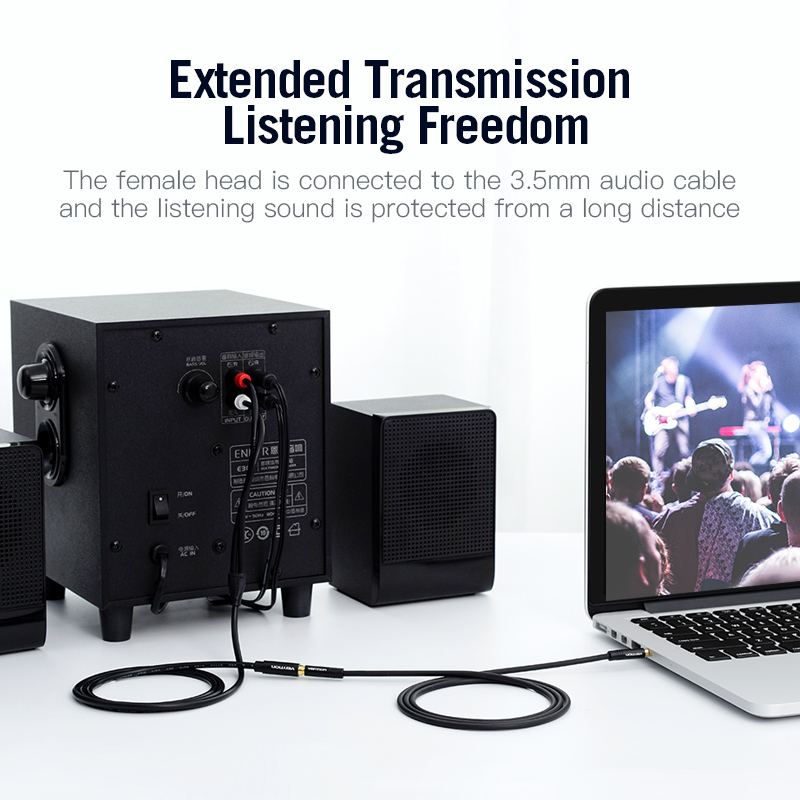 Vention Jack 3.5mm Female to 2 - Home Cinema Beamer review and price