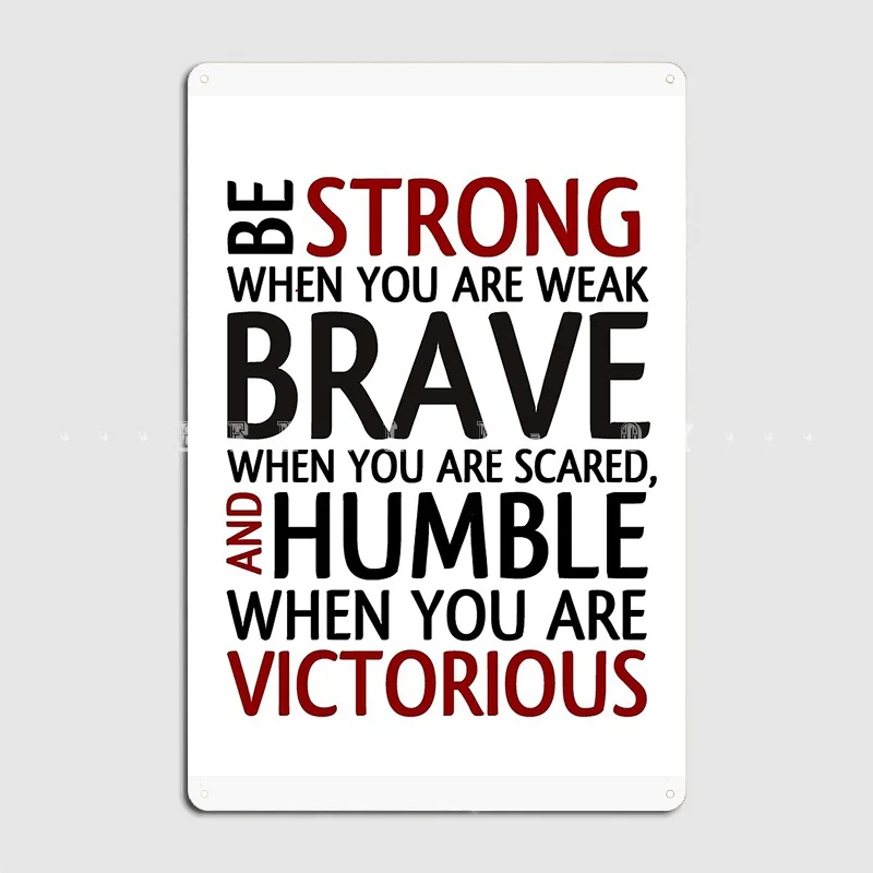 Motivational Quote Metal Sign  - Home Cinema Quotes review and price