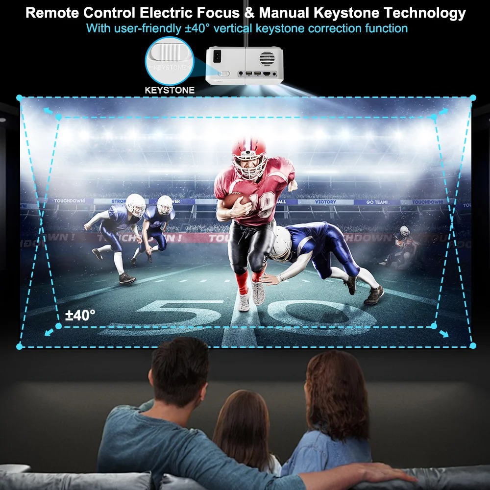 HD300 4K Full HD 1080P WIFI 45 - Home Cinema Complet review and price