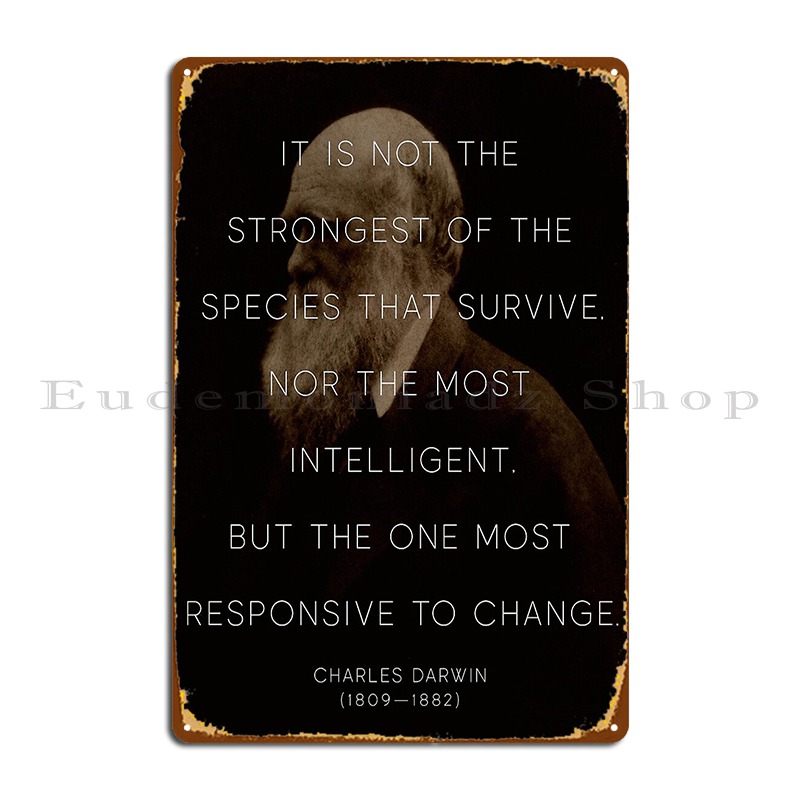 Charles Darwin Quote On Life A - Home Cinema Quotes review and price