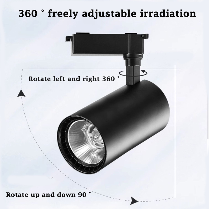 Led Track Light Tricolor Rail  - Home Cinema Led review and price