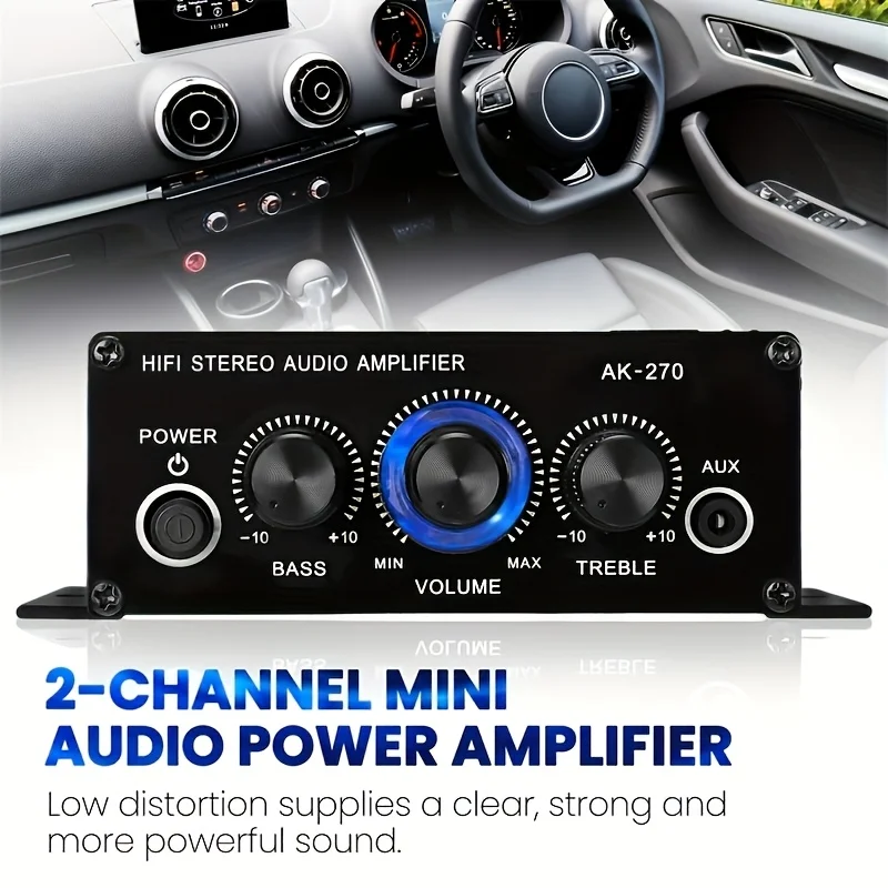 AK-270 400W Mini Power Amplifi - Home Cinema Beamer review and price