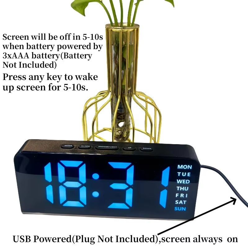 Digital Alarm Clock with Mood  - Home Cinema Led review and price