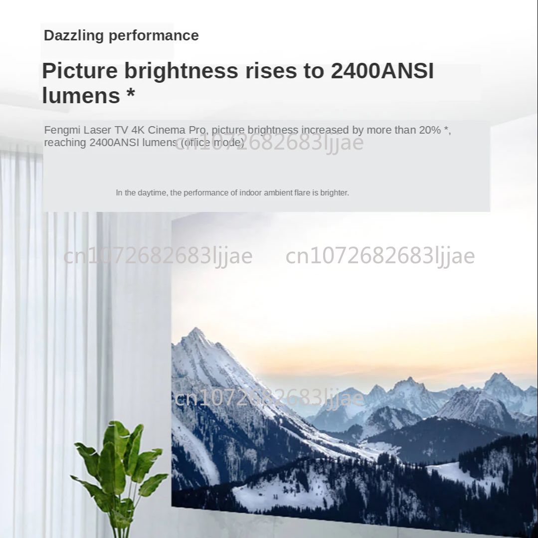 4K Cinema Pro Laser Projection - Home Cinema Beamer review and price
