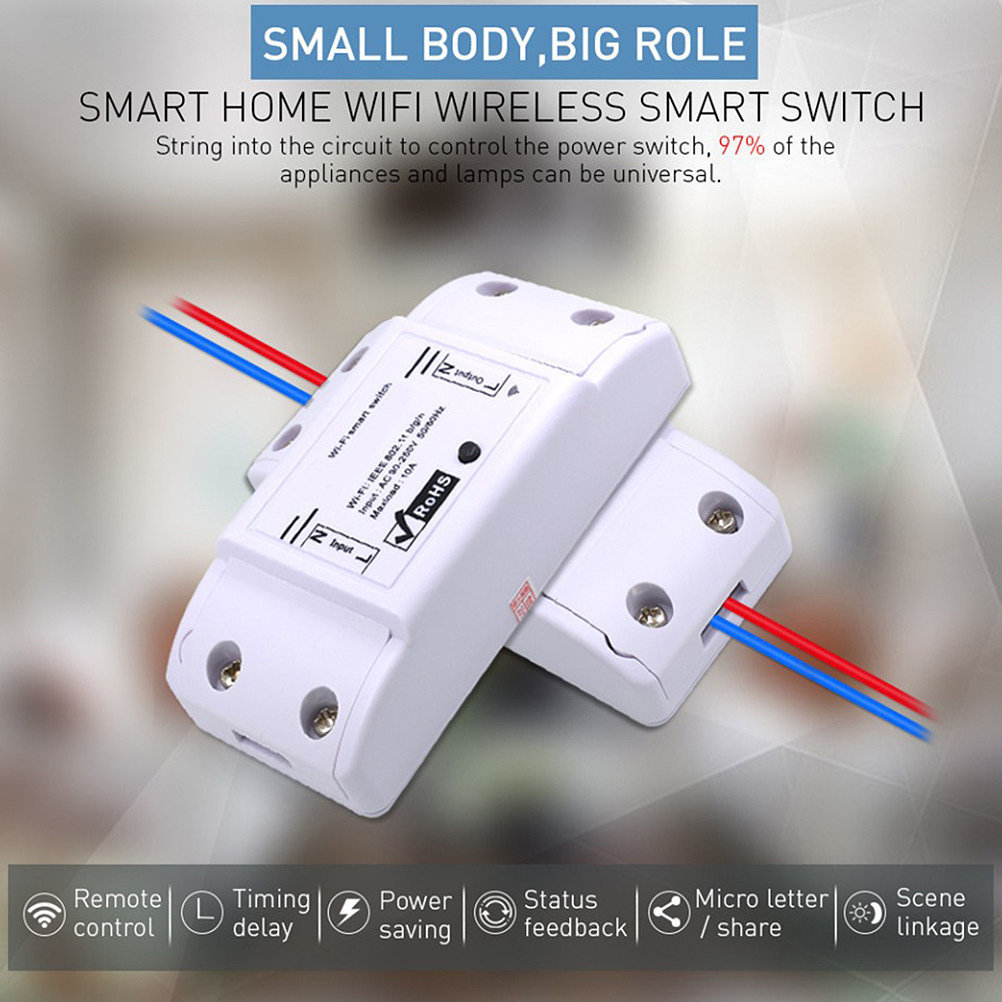 1Pcs WiFi Smart Home Switch Wh - Universal Remote Control review and price