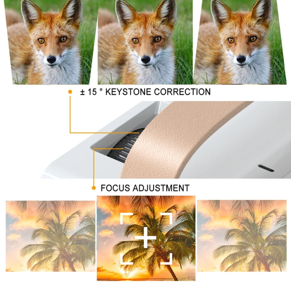 Portable Smart 4K Projector Mi - Home Cinema Led review and price