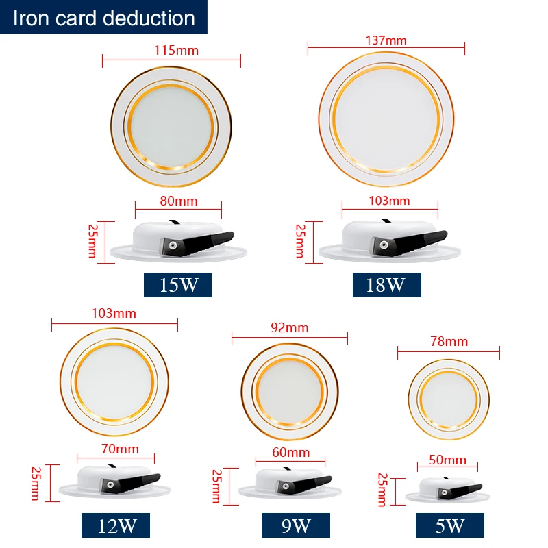 Led Downlight Recessed Round C - Home Cinema Led review and price